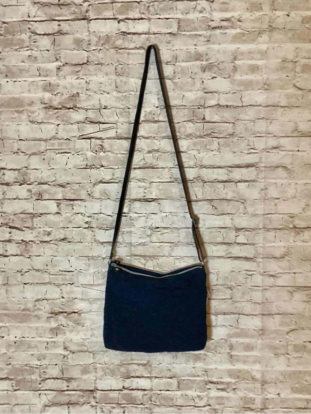 Kipling navy Alvar nylon crossbody purse